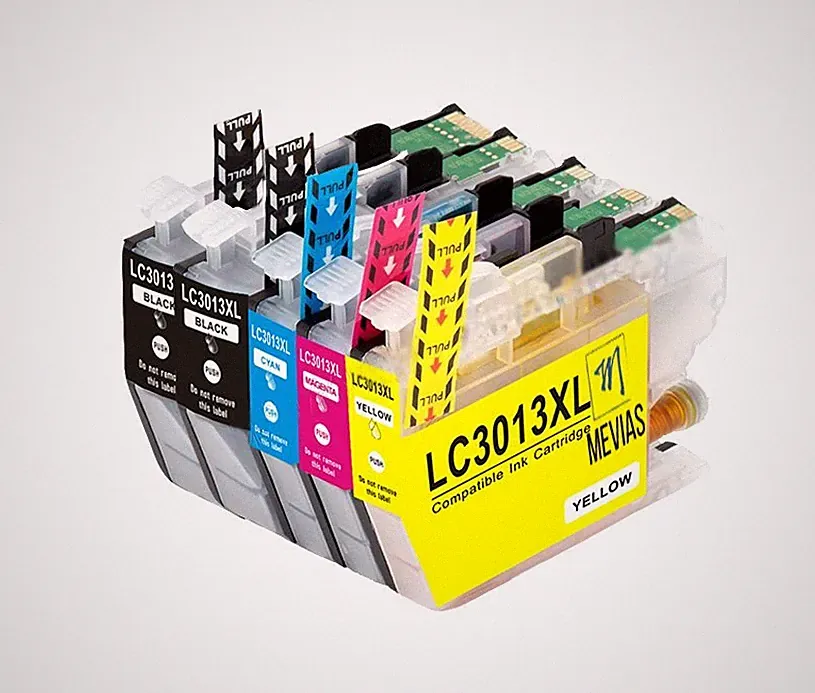 5Pk LC3013 High Yield Ink for Brother MFC-690DW MFC-497DW MFC-895DW MFC-491DW