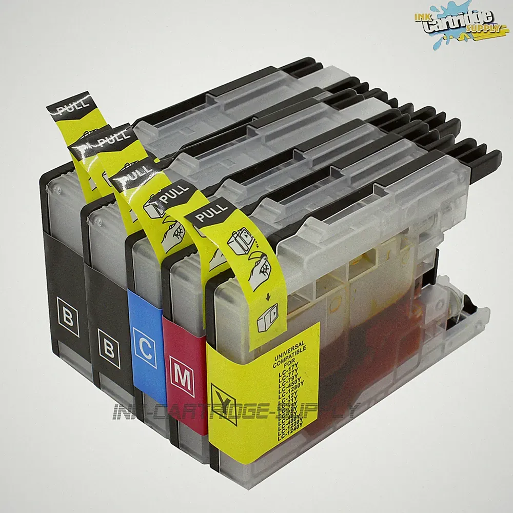 5PK LC75 High Yield Ink for Brother MFC-J430w MFC-J825DW MFC-J835W Printer