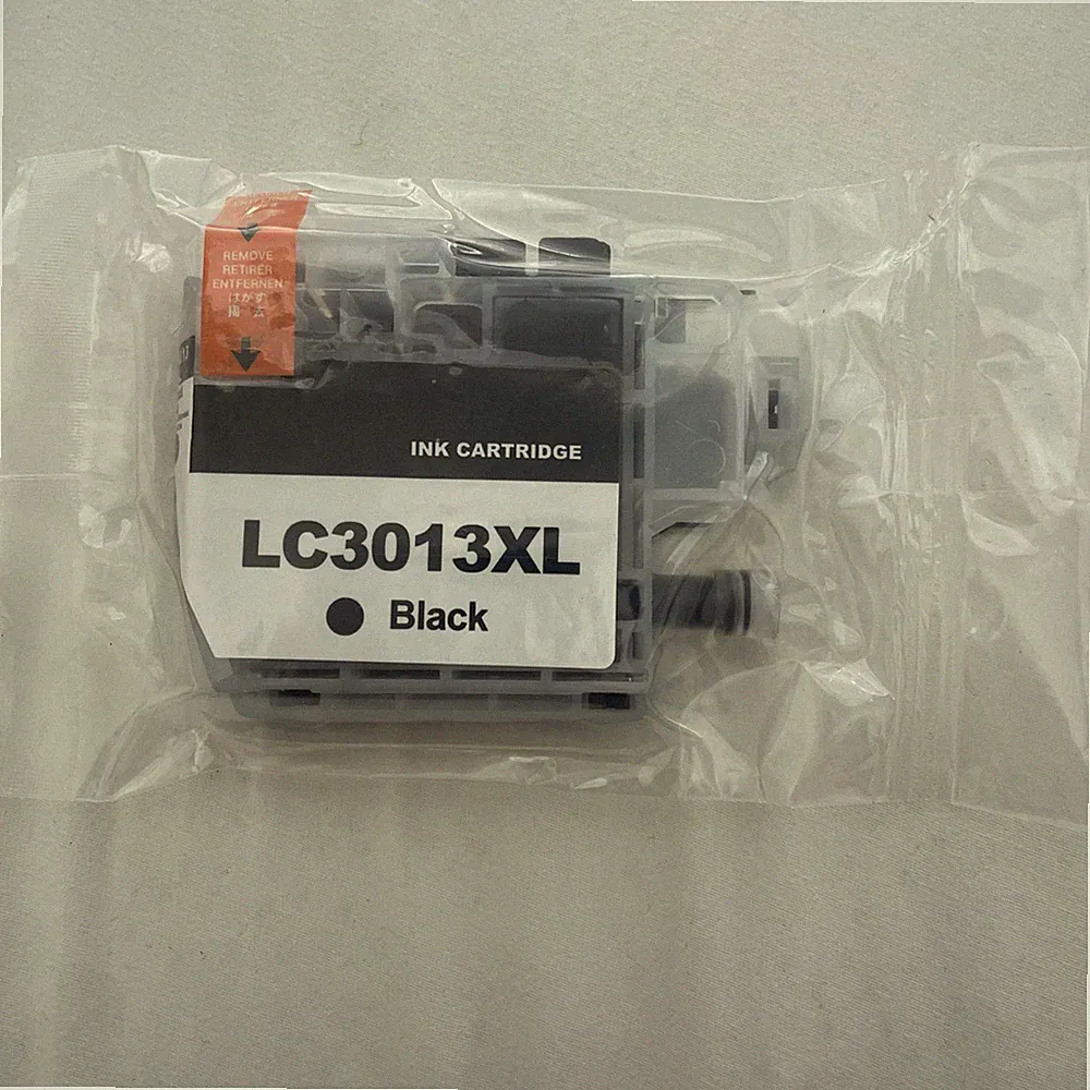 Black Ink Cartridge LC3013XL High Yield Compatible For Brother