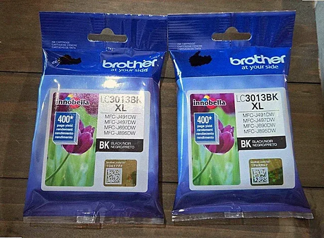 Brother LC3013BK High Yield Black Ink - 2 XL Cartridges