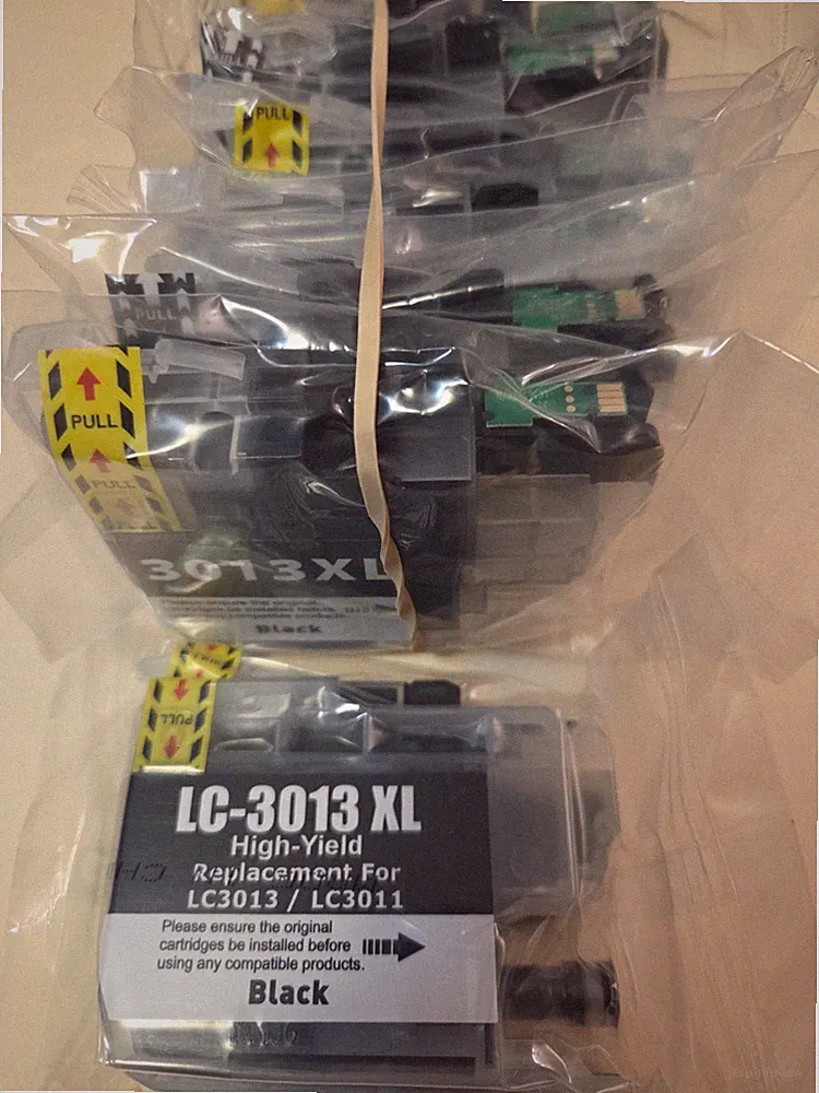 COMPATIBLE BROTHER LC3013BK XL HIGH YIELD INK CARTRIDGES - BLACK