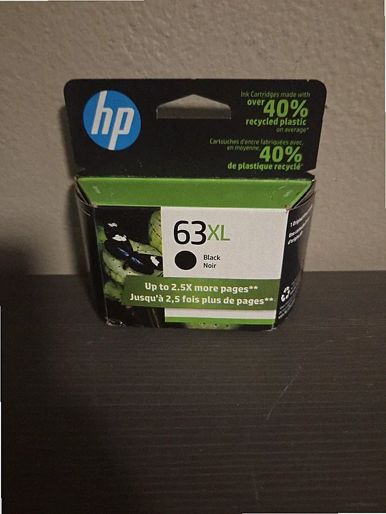 Genuine HP 63XL High Yield Black Ink Cartridge (F6U64AN) -- BRAND NEW EXPIRED
