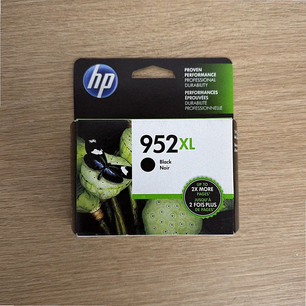 Genuine HP 952XL Black Ink Cartridge High Yield 03/19