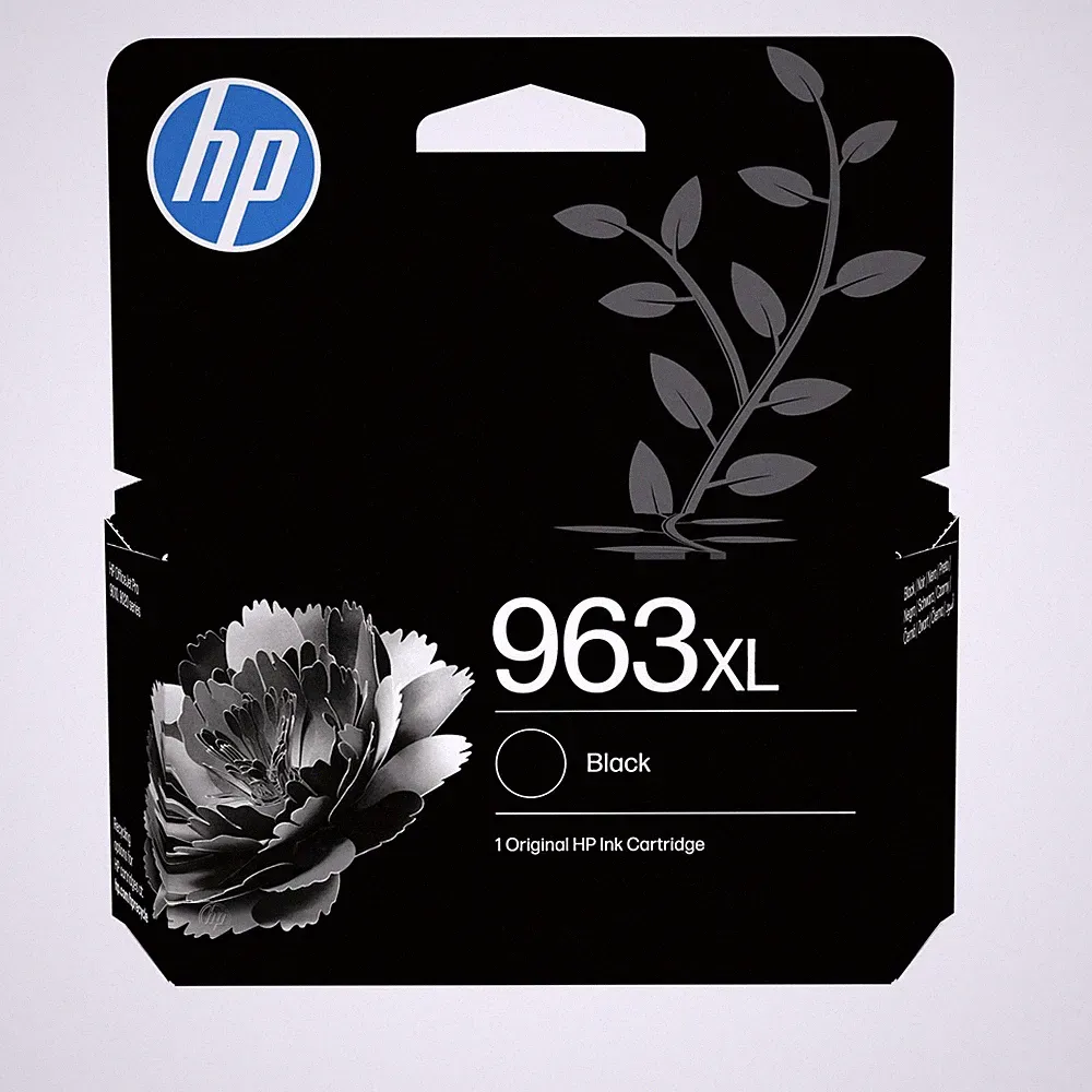 HP 3JA30AE#301 963XL High Yield Black Ink 963XL, Genuine, Pigment-based ink ~E~
