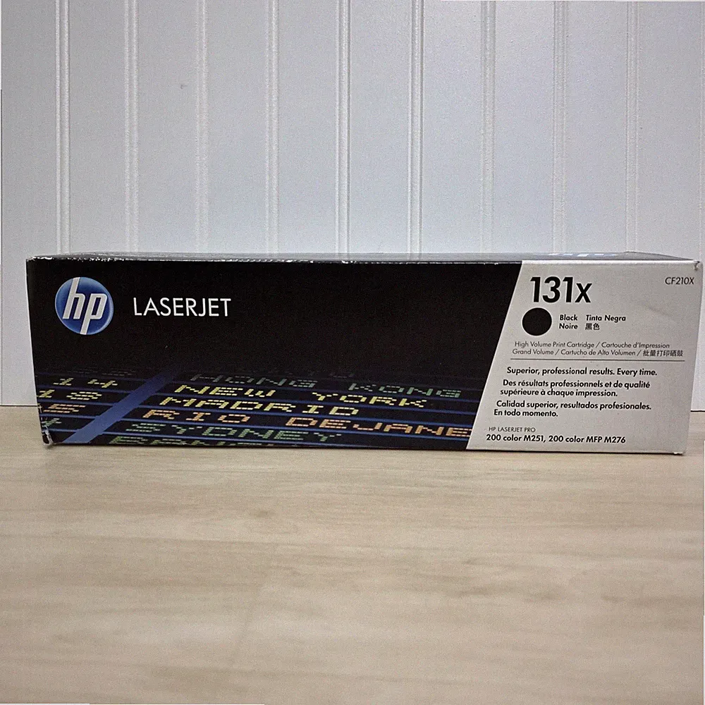 HP CF210X 131X Genuine High Yield Printer Ink Toner Black New Sealed