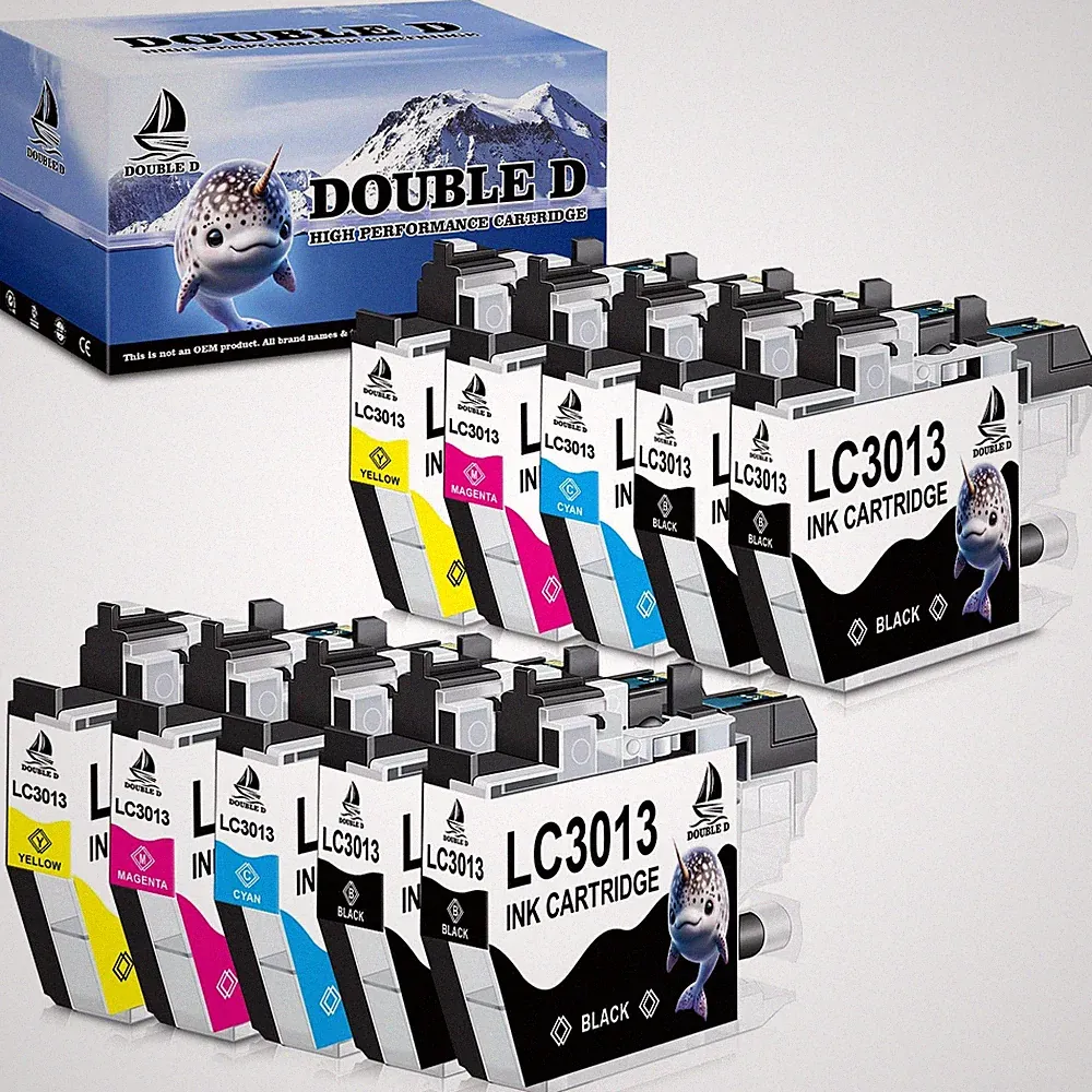 LC3013 Ink Cartridges for Brother LC3013 LC3011 High Yield for Brother MFC-J4...