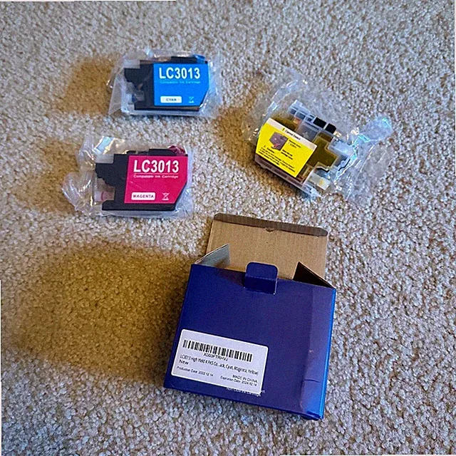 LC3013 Ink Cartridges High Yield 3 Colors NO BLACK Multicolor Printer Ink