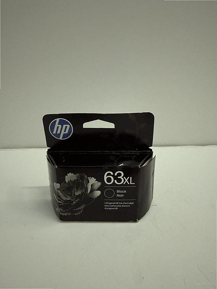 New HP 63 XL Black Ink Cartridge High Yield Genuine OEM Original Sealed DEC 2027