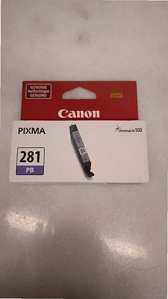 New Sealed Genuine Canon Pixma CLI-281 PB High Yield Ink Cartridge Photo FreeSHP