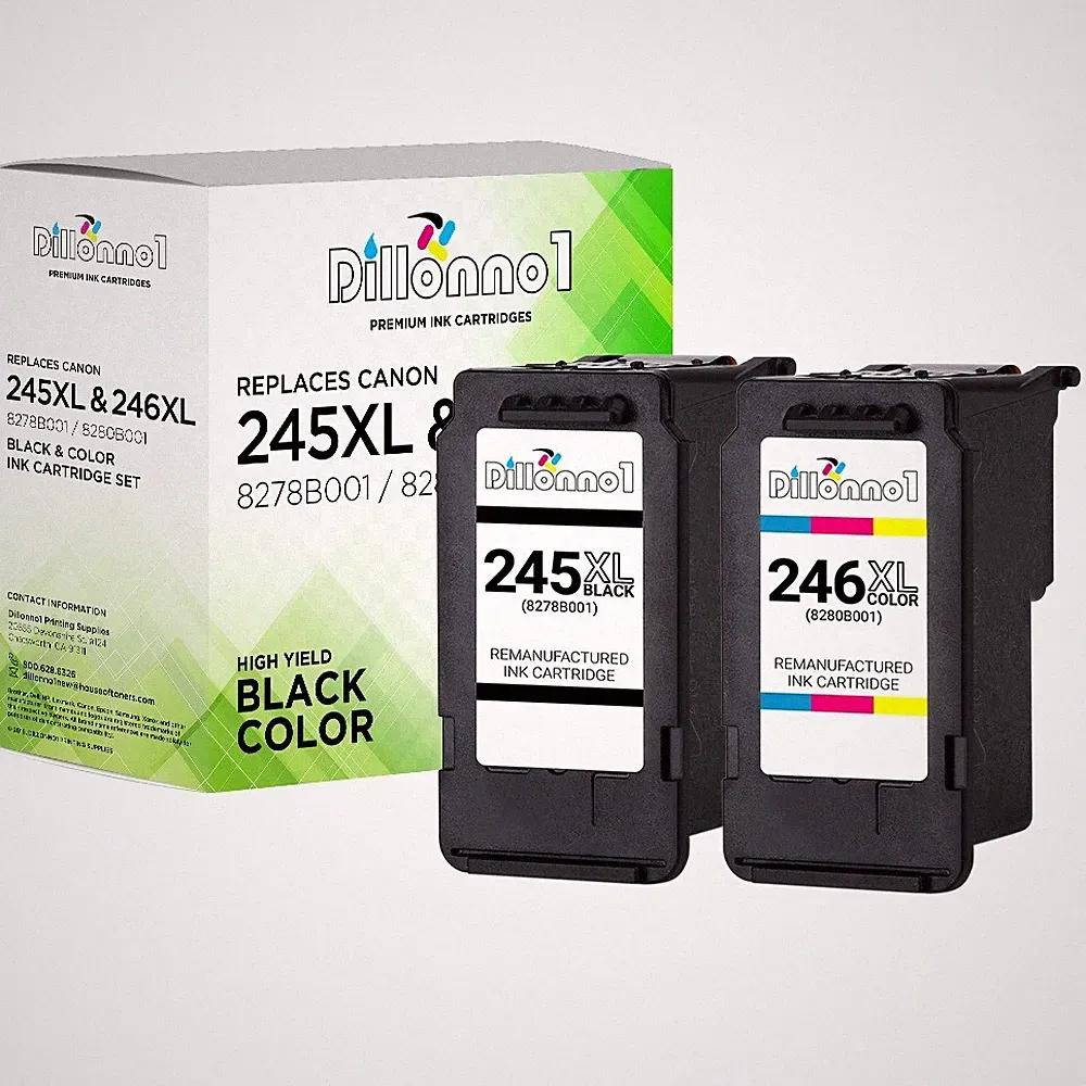 PG-245 CL-246 High Yield Printer Ink for Canon PIXMA TS3129 TS3320 TS3322 TS3420